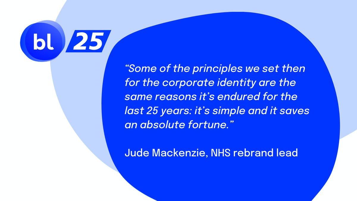 To celebrate 25 years since the national rollout of the NHS logo we spoke to those that were involved in its creation and those that are still feeling its impact today. Watch the full video here: buff.ly/4ammnrx