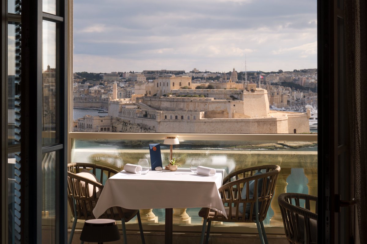 Congratulations to #ION Harbour by Chef <a href="/simon_rogan/">Simon Rogan</a>, for being the first restaurant in #Malta to be awarded two <a href="/Michelin/">Michelin</a> Stars! Located on the 4th floor of the beautiful <a href="/InialaH/">Iniala Harbour House</a> Harbour House hotel in the capital city, #Valletta. 🥂<a href="/VisitMalta/">VisitMalta</a> <a href="/visitmaltany/">VisitMalta-US</a> #ExploreMore
