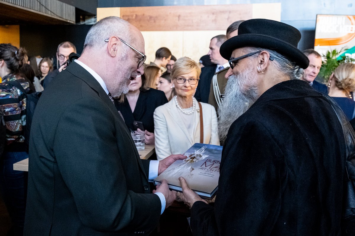 Culture evolves & blossoms in freedom. Notable ideas can raise from diverse connections, which #TallinnMusicWeek offers a lot. Had an honour to say opening words at this year’s Tallinn Music Week, which is dedicated to tomorrow’s music, arts & ideas.