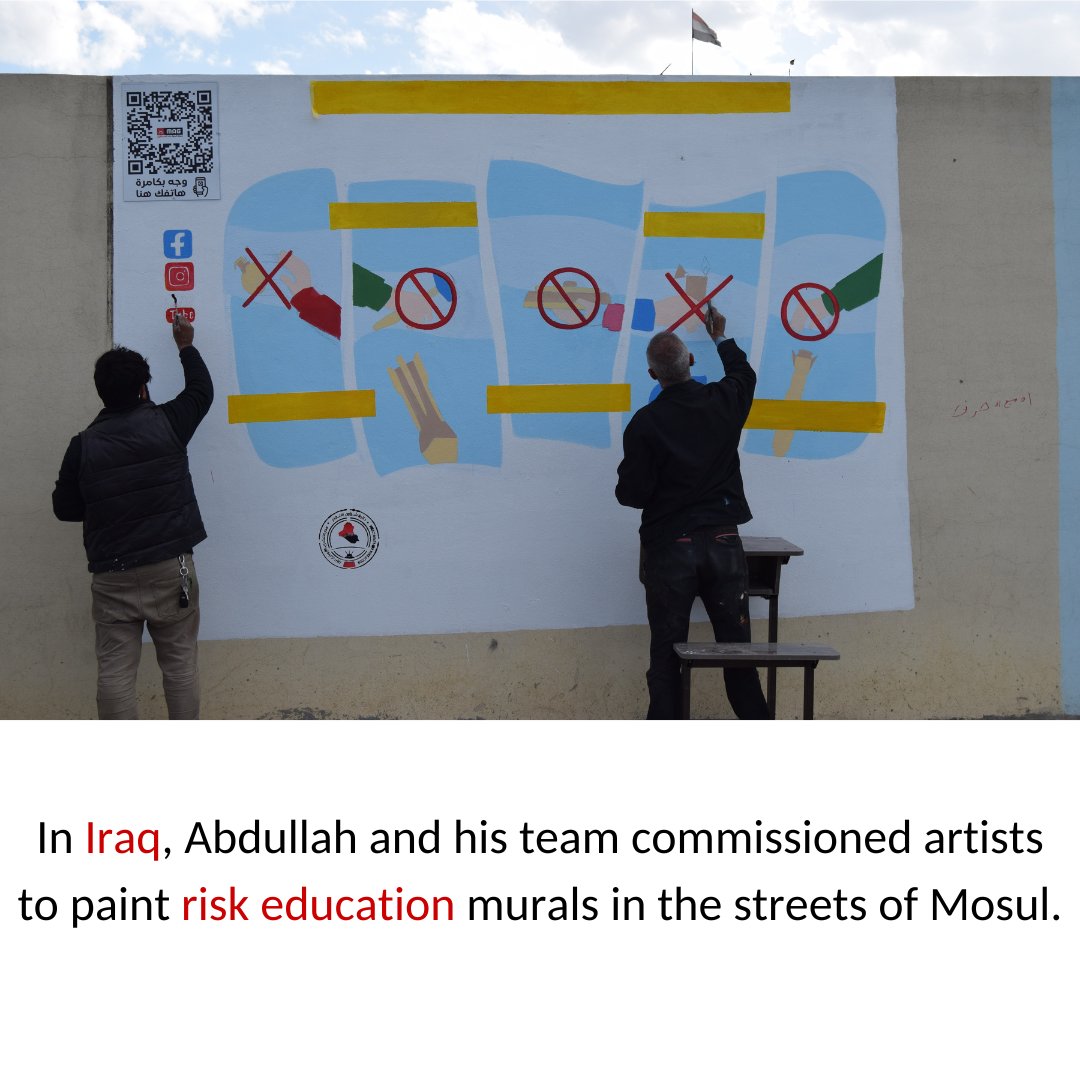 MinesActionCan's tweet image. So, today we are sharing four extraordinary examples of Mine Action Fellows carrying out risk education and victim assistance activities in their communities using small grants from Mines Action Canada. #IMAD2024 #ProtectandBuild