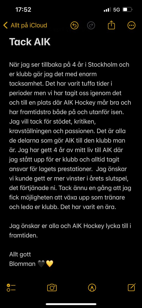 <a href="/AIKishockey/">AIK Hockey</a> 🖤💛