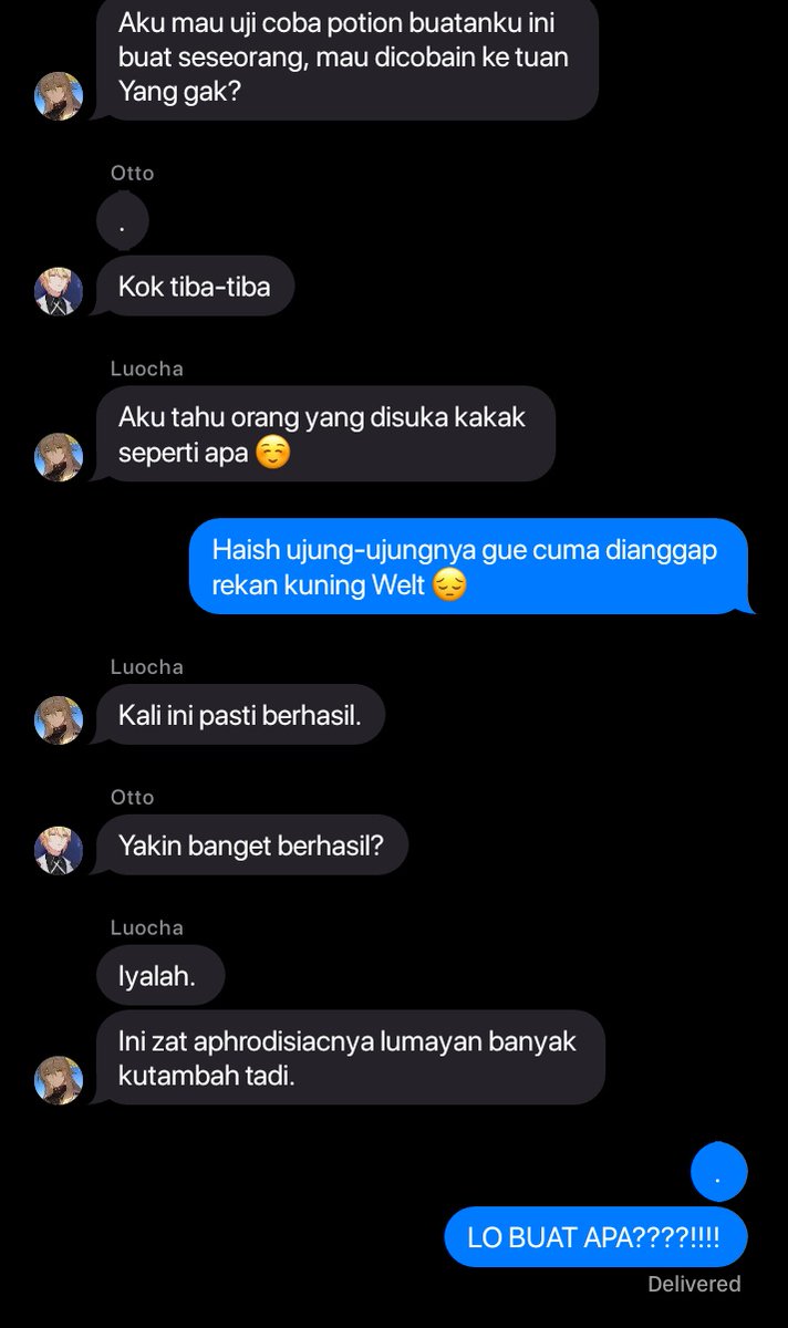 mangochessecake's tweet photo. [NSFW] ottoverse x welt -- Ramuan Spesial Luocha

ottoverse as triplet
voidwelt , ottowelt , luowelt. 

by @mangochessecake 

OOC, ignore my typo. ((additional tag ada di link))

ditulis dengan humor jelek dan bahasa tidak baku karena saya aslinya malu ngetik bokep. 😔😔 https://t.co/HkCrRg57GW