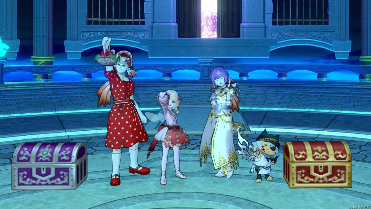 dear_rain_dqx's tweet photo. やっと！！！！！！
 デルメゼ３勝てたあああぁぁぁぁぁぁ！！！！！ 
落ちて寝ようかなとした瞬間に声かけられて、迷ったけど行って本当に良かった！！ 
いつもは黄色から慌てちゃうんだけど、今日はフレさん（武）の格好を見たら落ち着きましたｗｗｗ   

 #ドラクエ10 https://t.co/cy3WIO75pr