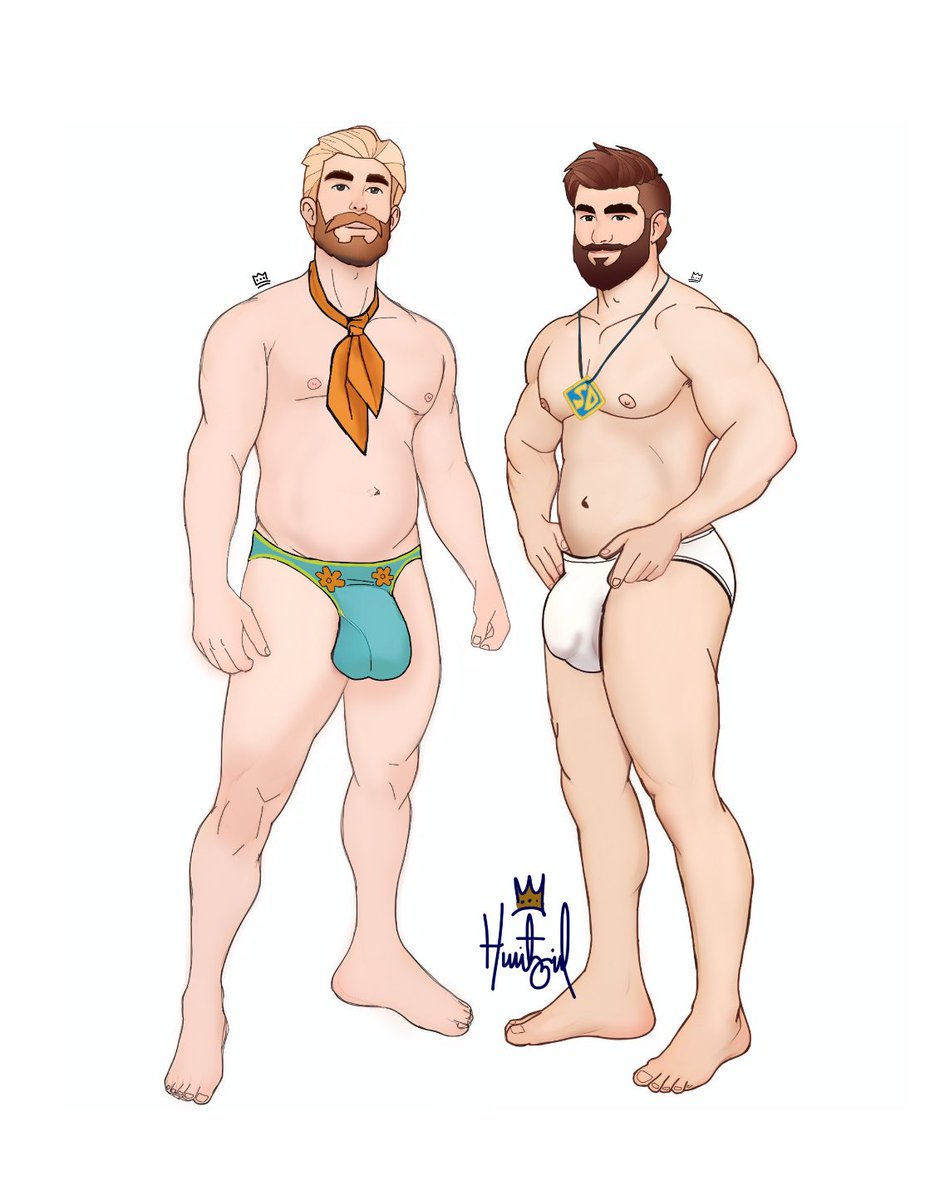 SHAGGY & FRED #ScoobyDoo #gayart