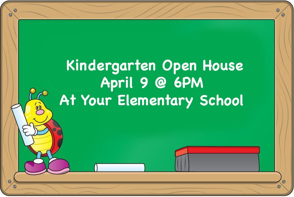 We're looking forward to seeing our incoming kindergarten families at our Kindergarten Open House on Tuesday!