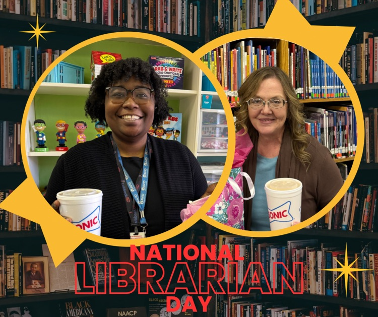 OvertonElem's tweet photo. ✨We love our librarians at our school! ✨Ms. Roberts and Mrs. Fortenberry are such an important part of Overton! 📚

#OnlyAtOverton https://t.co/LOvbTZOy7T
