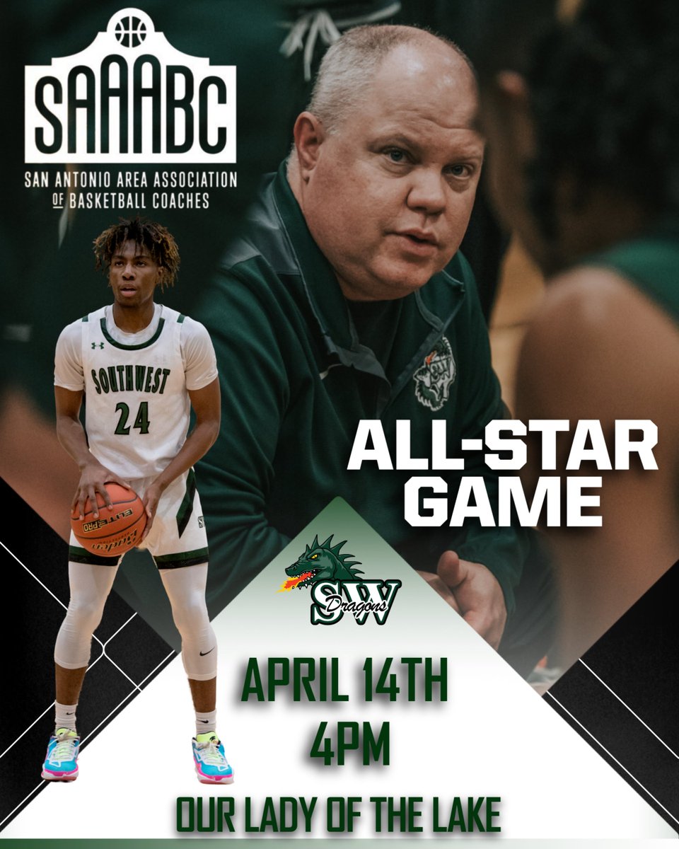 Coming off the best regular season in school history, @CoachStew33 and staff will coach @JosiahMcDonald_ one last time in the @S3AHoopsCoaches All-Star Game on Sunday, April 14th. Josiah McDonald with another well earned and deserving honor!