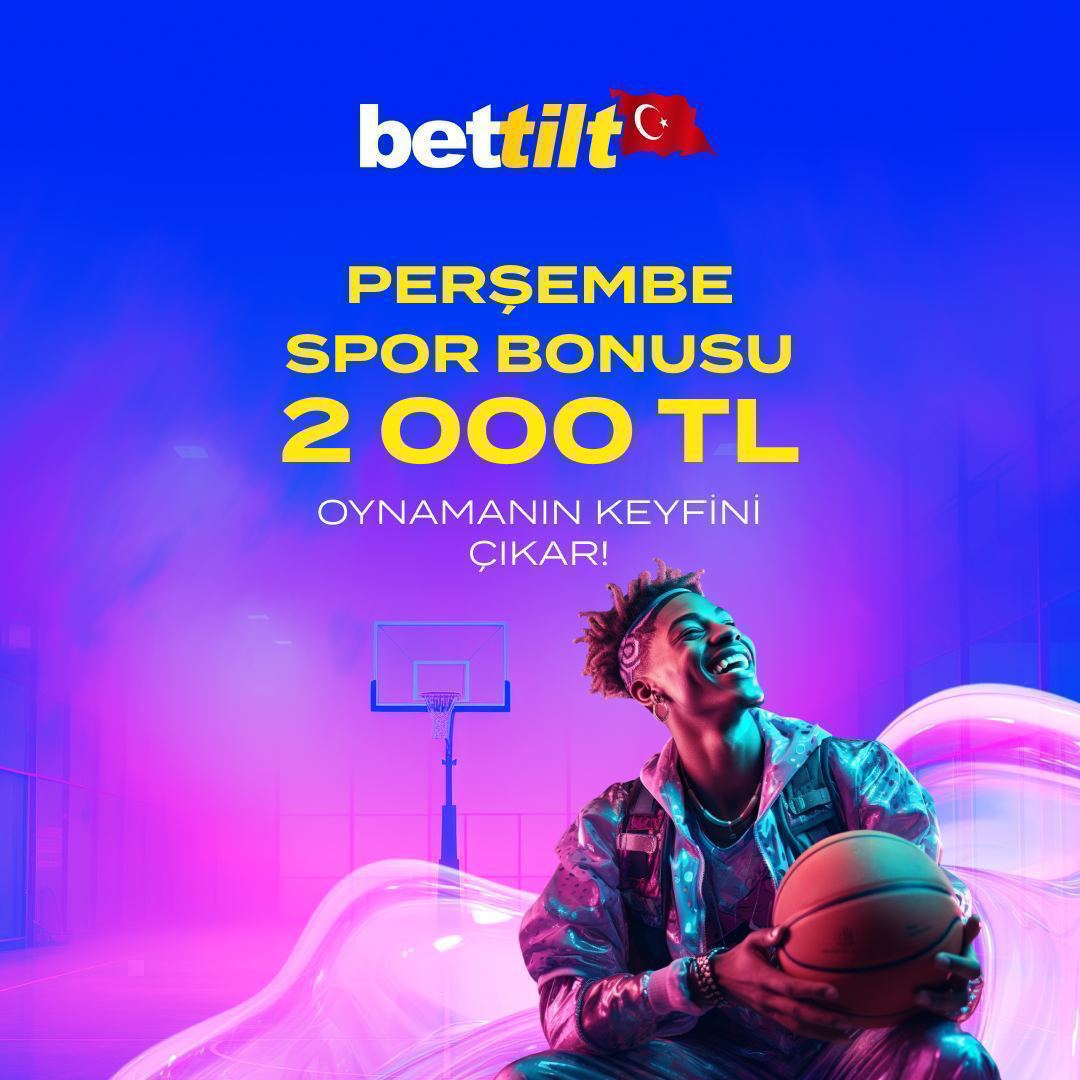 #Bettilt'te Perşembe günün özel bonusla oynamanın keyfini çıkar Freebet miktarınız sadakat seviyenize bağlıdır: ➡️BRONZ-200TL freebet(minimum yatırım 150 TL) ➡️GÜMÜŞ-500TL fb(minimum yatırım 250TL) ➡️ALTIN-1.000TL fb(minimum yatırım 500TL) Siteye Git: cutt.ly/WwL7n8LF