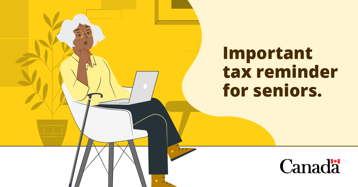Do you receive the Guaranteed Income Supplement? Avoid payment disruptions! File your taxes by April 30. To learn more, visit ➡️ ow.ly/Wyvu50R8xcy