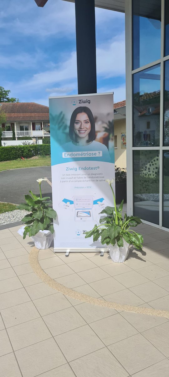 FINNFrance's tweet photo. Aujourd’hui fut inauguré Ziwig Lab, à Tercis-les-Bains près de Dax, le premier laboratoire de #biologie médicale moléculaire spécialisé dans l’analyse de l’#ARN salivaire, dédié à la #santédesfemmes, et notamment au test salivaire #Endotest. 👏 #endometriose https://t.co/o6dRCyexKc