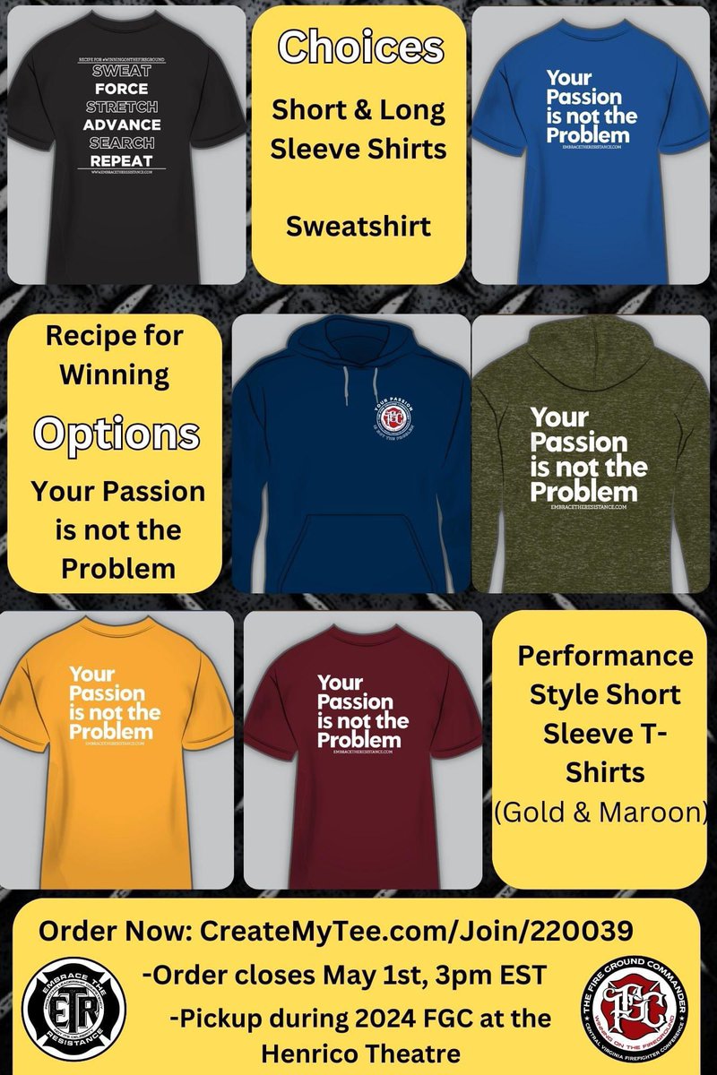 Fire__Commander's tweet image. Get your FGC swag NOW! Pick up at the conference, there will be very limited stock at the conference this year so buy now! #FGC24