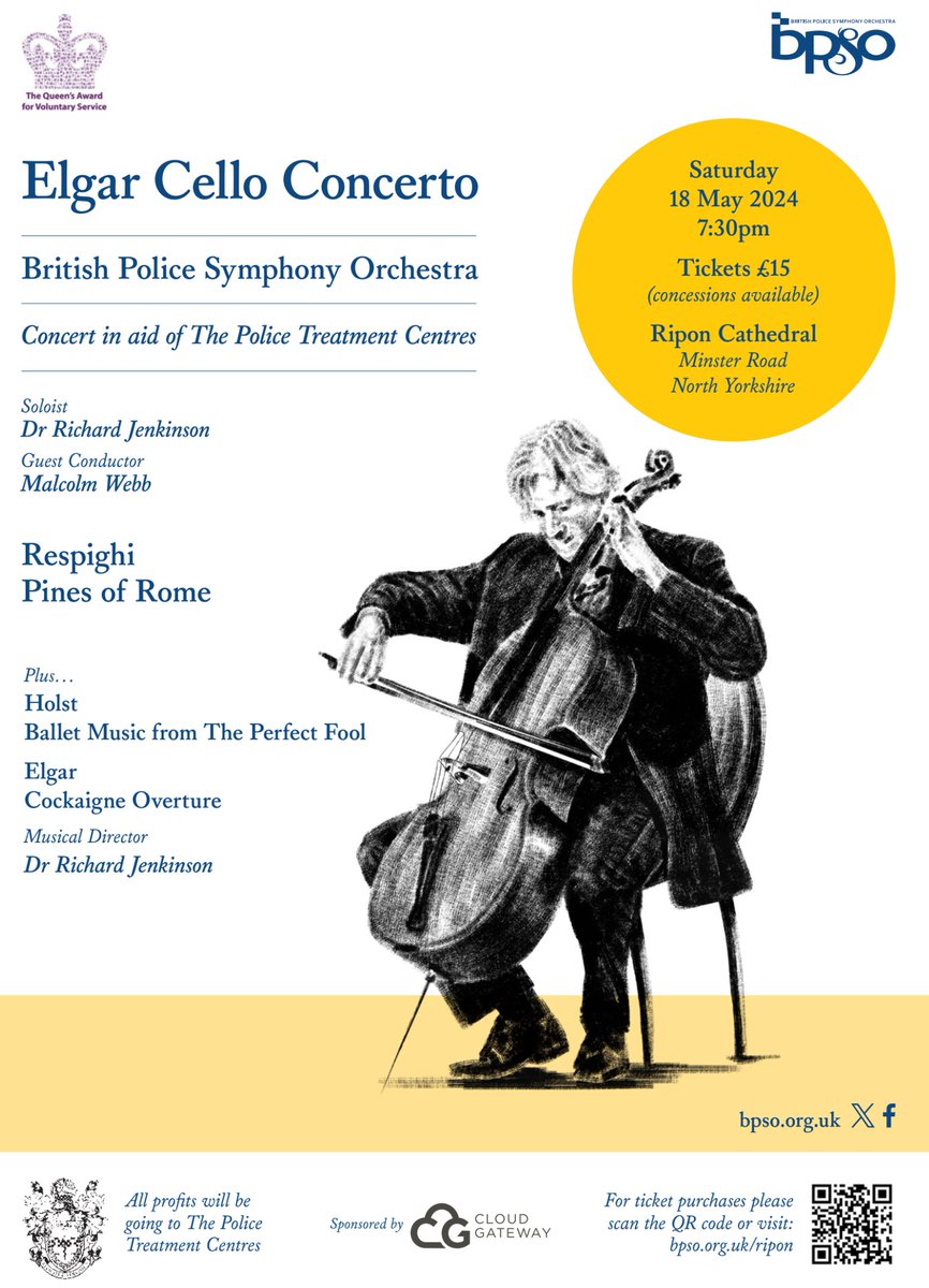 We hope you've had a great Easter. Our @riponcathedral concert is next month! We know we've had some issues with tickets on our website but tickets are back on sale. It's going to be a great evening! :) bpso.org.uk/ripon/