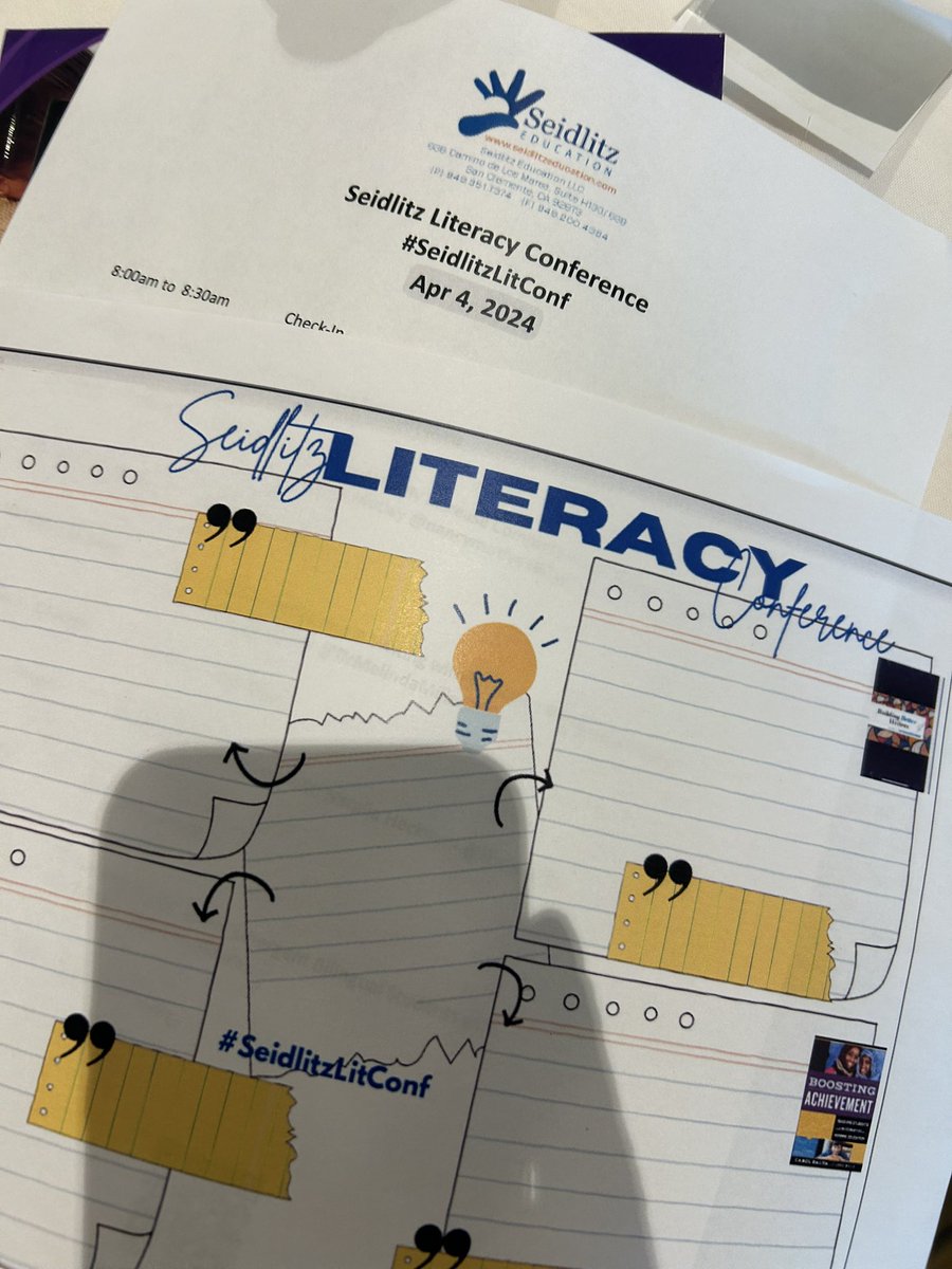 Already learning so much today at the #SeidlitzLitConf! Thank you @nancymotleyTRTW for all you have shared to make the learning easy and actionable to support all Ss!! #NWNisALLin @Seidlitz_Ed