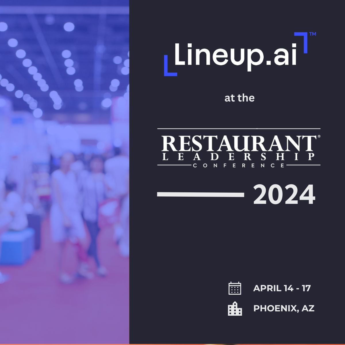 Who's heading to the Restaurant Leadership Conference in Phoenix this month? We'll be there walking the floor. Say hi if you see us!

#RLC #RLC224 

buff.ly/2HoSRVj