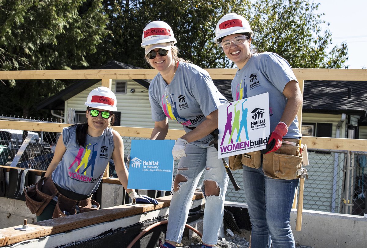 It might be #TellALieDay, but we could never lie to our supporters, so instead we'll take this opportunity to encourage you to join us later this month for #WomenBuild, which encourages women to give back to their community while helping #HabitatSKKC make a difference.