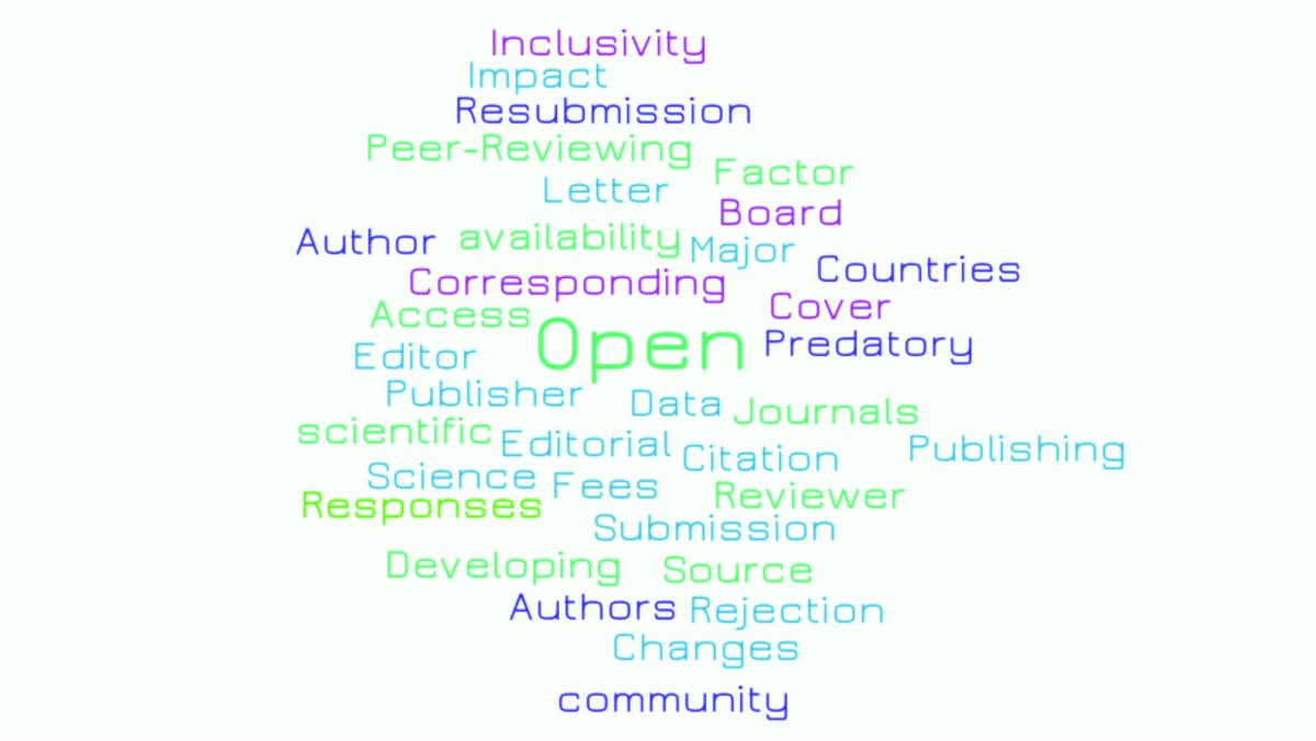 Help us with our survey, please! In collaboration with the journal PLOS Climate @PLOSClimate, we are working on a series of webinars to talk about the world of scientific publishing today. The idea is to have an open conversation where all voices are heard.