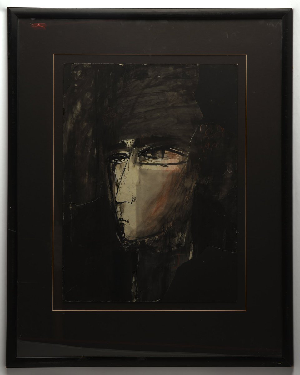 This is the most beautiful encapsulation of John Lennon I’ve ever seen. Artist: Stu Sutcliffe.