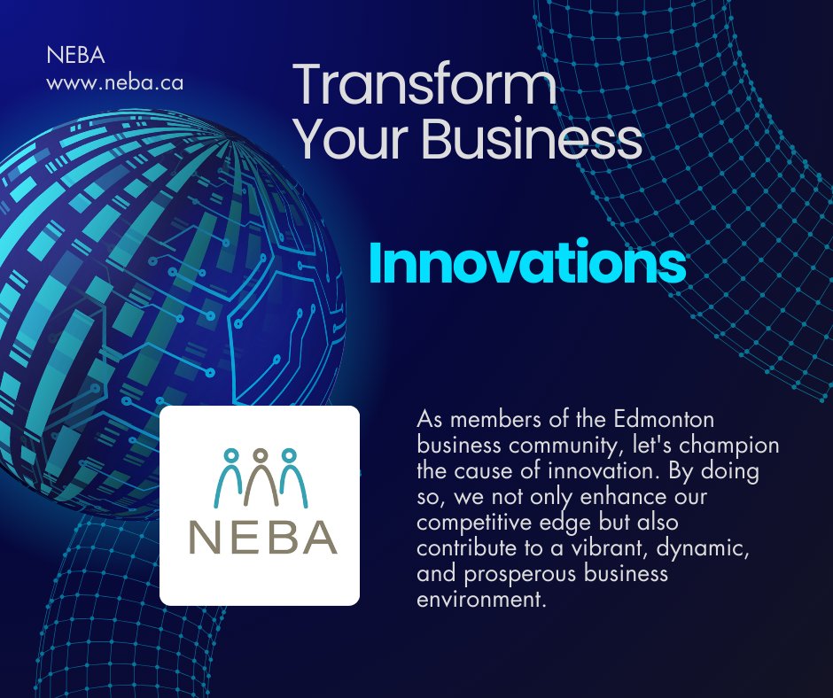 It s essential for excellence and growth, transforming efficiency and customer satisfaction. By adopting new tech and processes, businesses stand out, streamline operations, and boost profitability. Embrace innovation for sustainable success.
#innovation  #yegbusiness