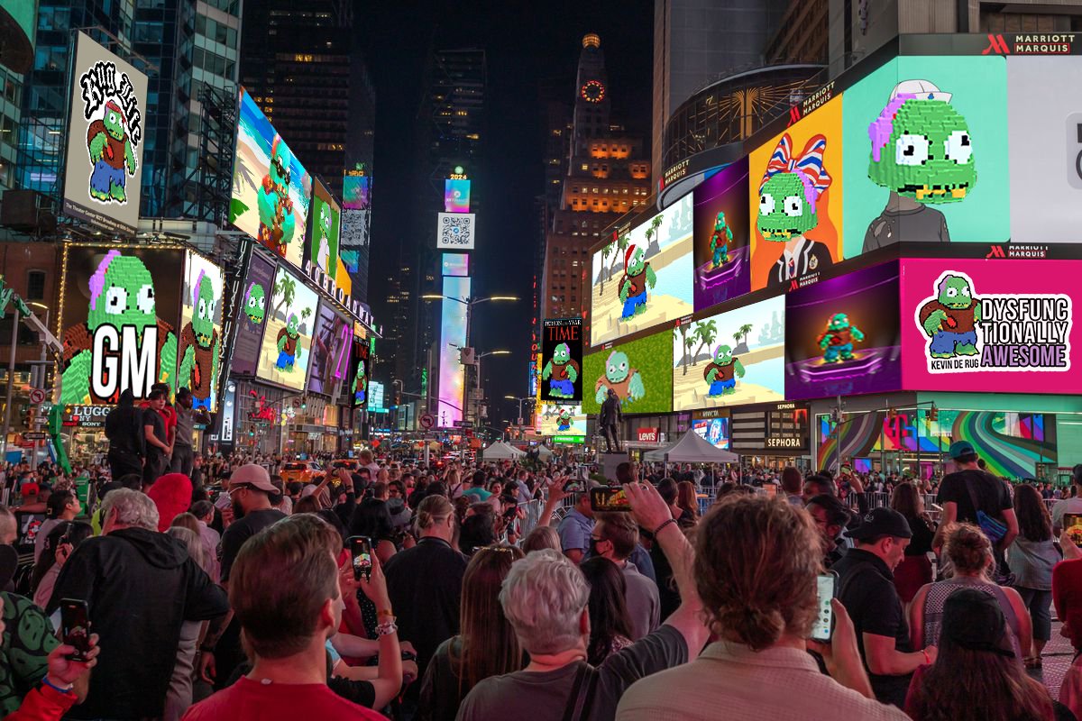 KevinDeRug's tweet image. I WANT ALL THE SCREENS AT NFTNYC TO ALL BE KEVIN SO MY PIXLEMON FRENS KNOW WHERE TO FIND ME. 

#DYSFUNCTIONALLYAWESOME HAWRHAWRHAWR

#NFTNYC2024. LETS GET IT DONE.