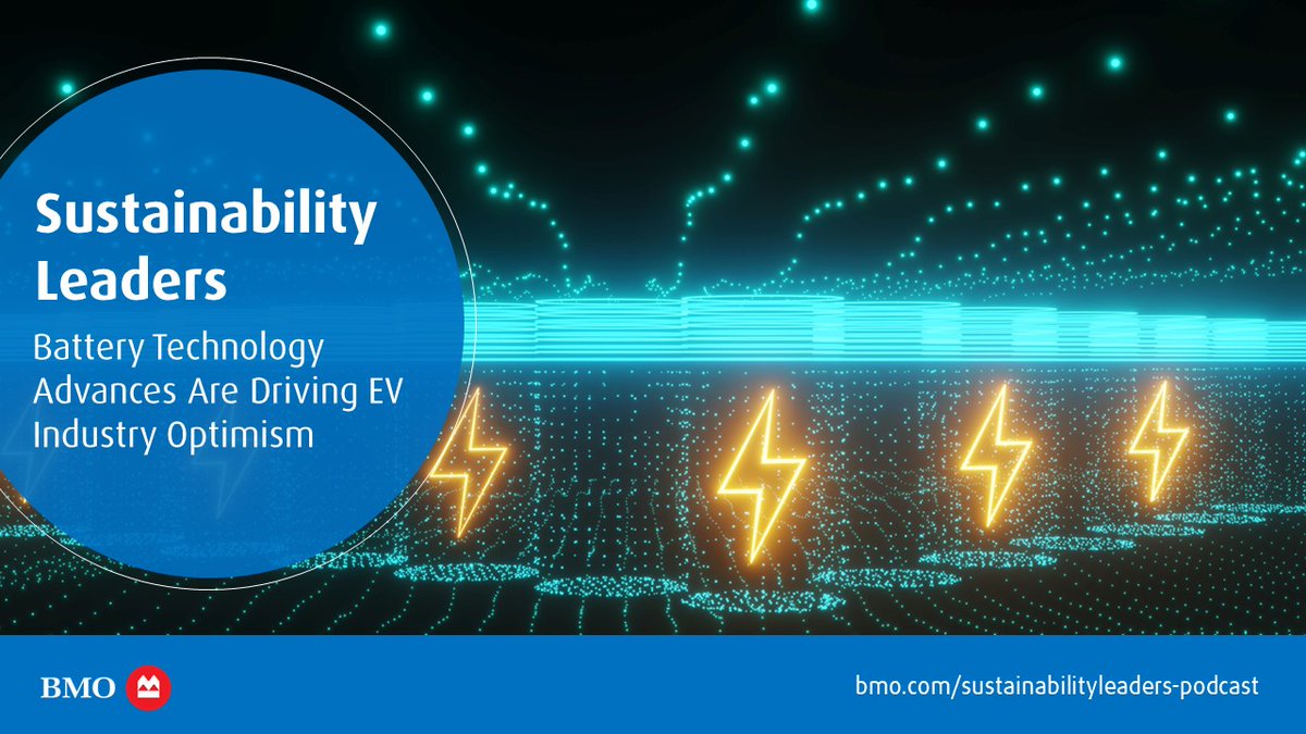 In the latest Sustainability Leaders episode, Angela Adduci, Senior Advisor, Policy, BMO Climate Institute, is joined by Colin McKerracher, Head of Advanced Transport and Storage at BloombergNEF, to discuss the outlook for the EV industry. spr.ly/6012w8Wok