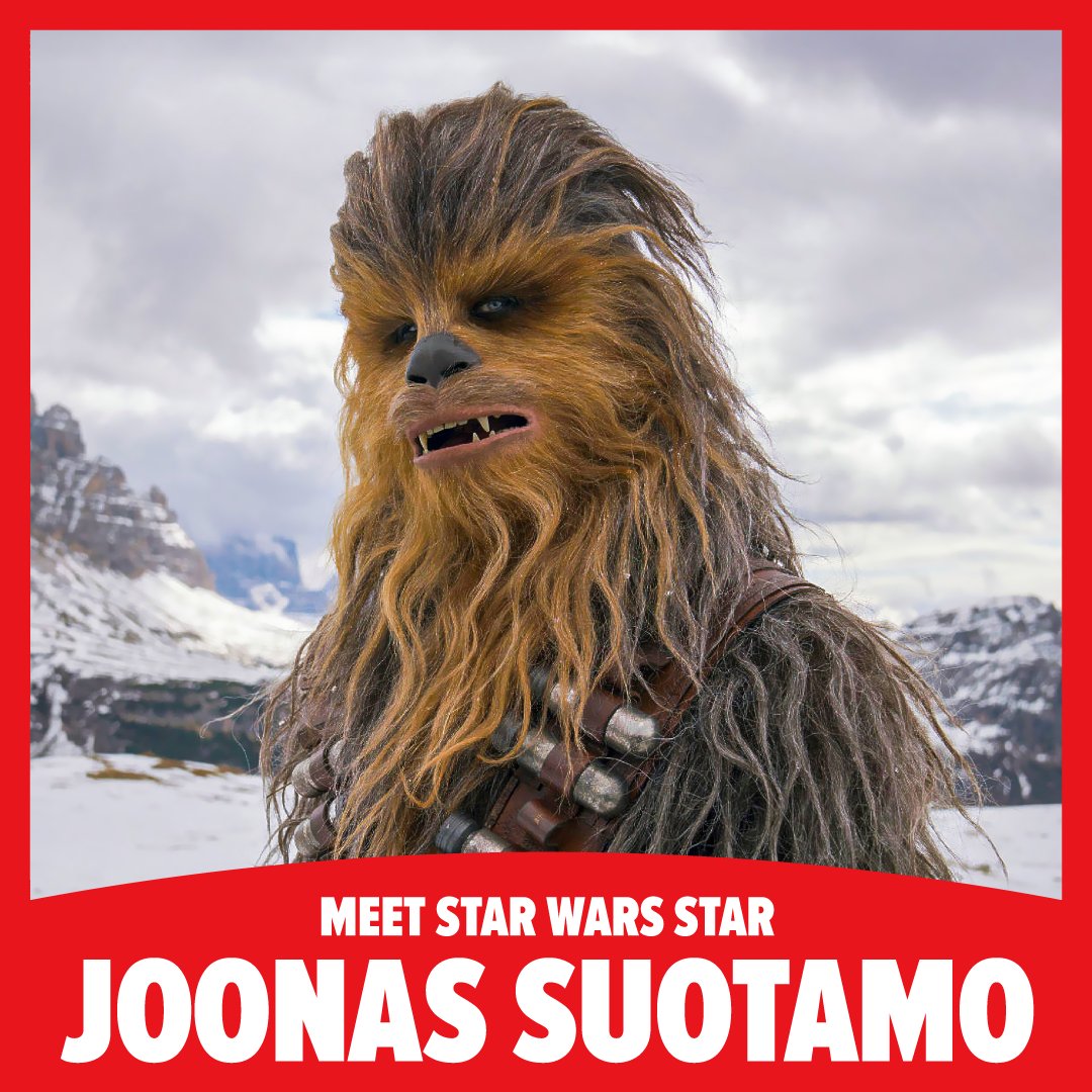 This Wookiee needs no introduction 🌟 Meet Joonas Suotamo, AKA Chewbacca from Star Wars, at FAN EXPO Canada. Get your tickets today. spr.ly/6019w82Pz