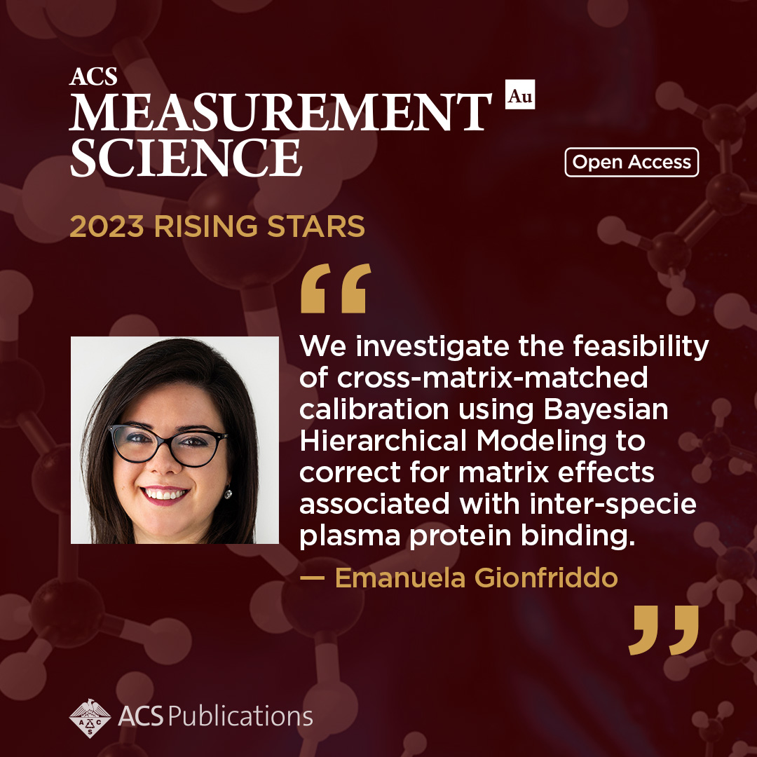 Meet Prof. Emanuela Gionfriddo @e_gionfriddo @buffalostate, a 🌟2023 ACS Measurement Science Au Rising Star 🌟 Check out Emanuela's work here 👉 go.acs.org/8L5