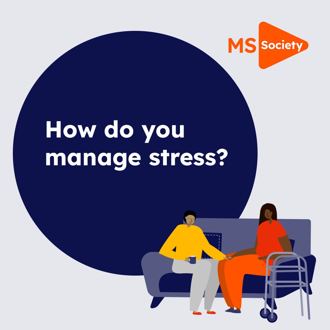 How do you manage stress? Tips and activities to help bust stress from our MS community include: 🎤 Singing 🎨 Colouring in ✏️ Writing ⚽ Stress balls 📝 Making lists What’s your top tip this #StressAwarenessMonth?