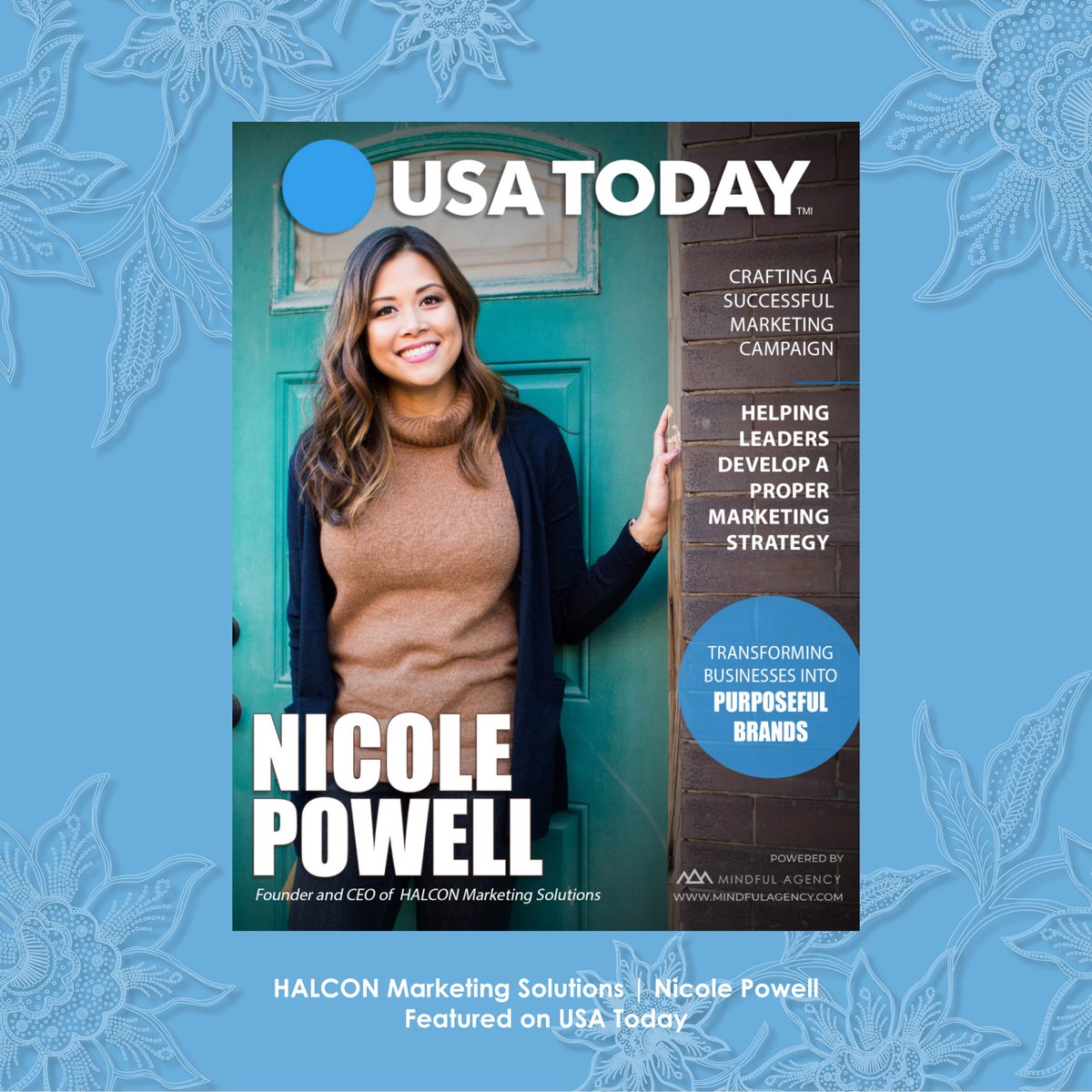 Shout out to St. Louis' own Nicole Powell with HALCON Marketing Solutions featured on USA Today!

usatoday.com/story/special/…