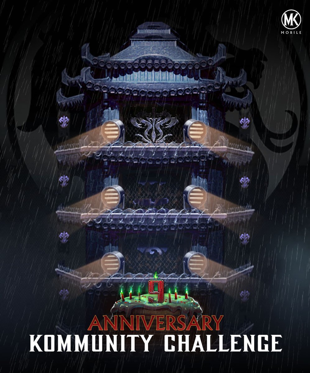 Test Your Might in our 9th Anniversary Kommunity Challenge! Work together with players around the world to reach 1,000,000 wins! Earn multiple rewards at each milestone and a grand prize when the goal is reached! Learn more about the rewards here: go.wbgames.com/mkm_anniversar…