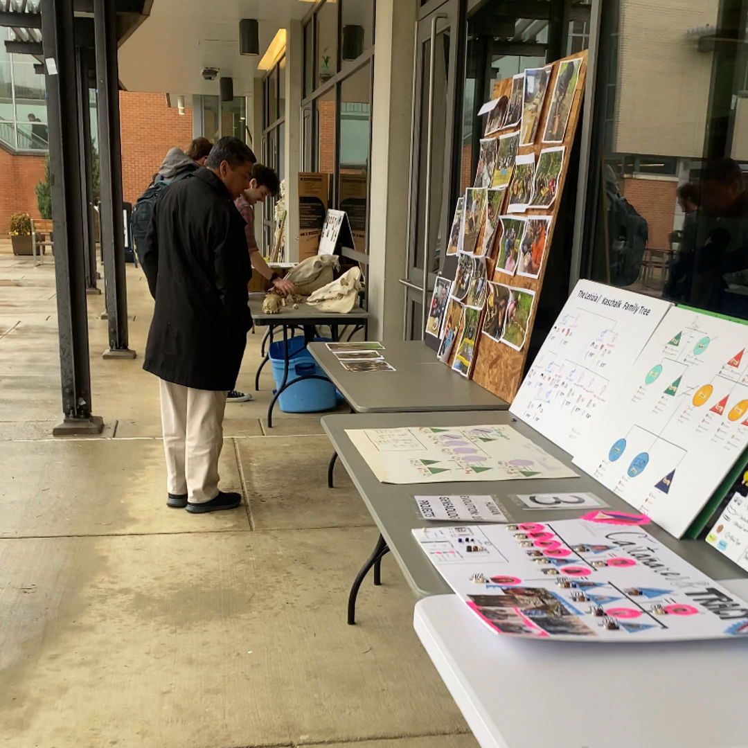 ➡️ The Department of Anthropology held its Anthropology/Archaeology Expo on the Pryz Patio <a href="/CUAanthro/">CUA Anthropology</a>