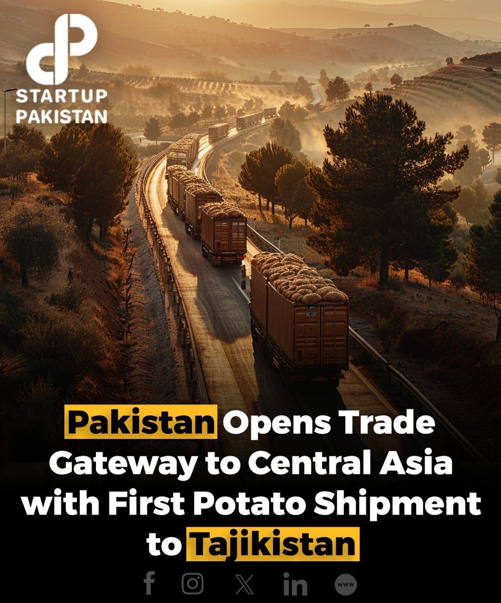 Open Trade 🇵🇰🚚🇹🇯🥔
#SouthAsia #CentralAsia