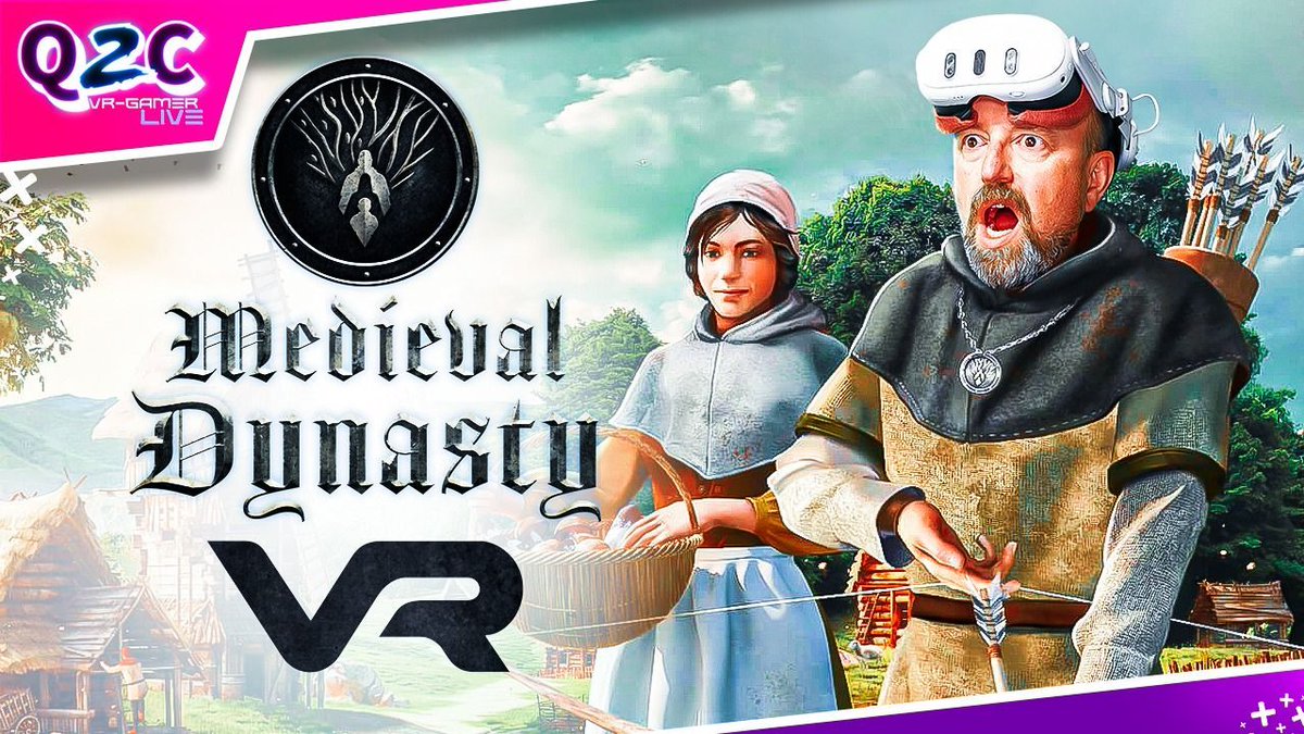 ToddJacksonVR's tweet image. Take a journey back in time with Medieval Dynasty New Settlement where you rule your own kingdom. In this epic RPG, you will navigate through medieval landscapes, engage in epic quests, and build your dynasty
buff.ly/3xofLu0 
#ExplorewithQuest 
#QuestCreatorPartner