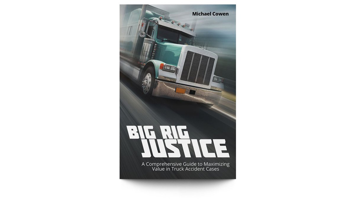 TrialGuides's tweet image. Blue, Fried &amp;amp; Leizerman Recommend Big Rig Justice
Get Your Copy Today: tinyurl.com/24fp3cac 

#TrialGuides #LegalEducation #LegalKnowledge #LegalJustice #TrialLitigation #MichaelCowen #Winning #LisaBlue #JoeFried #MichaelLeizerman #Recommended #BigRigJustice #renowned
