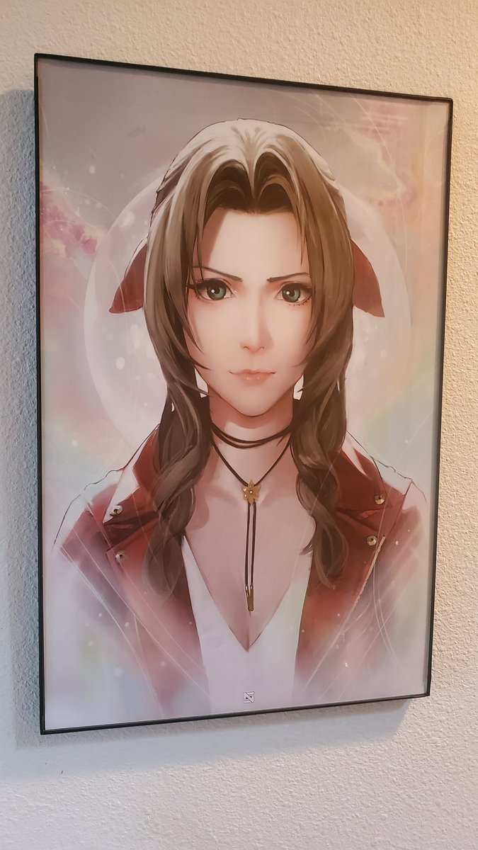 New Aerith prints are ready! 🪄⚪️