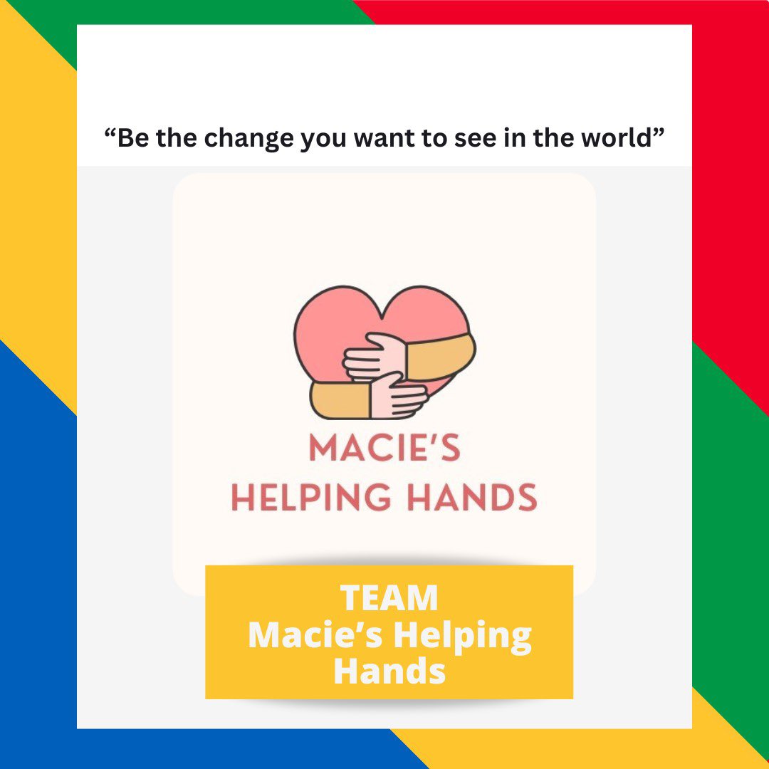 Way to go Macie’s Helping Hands! Thank you for making a difference in the lives of children with cancer.