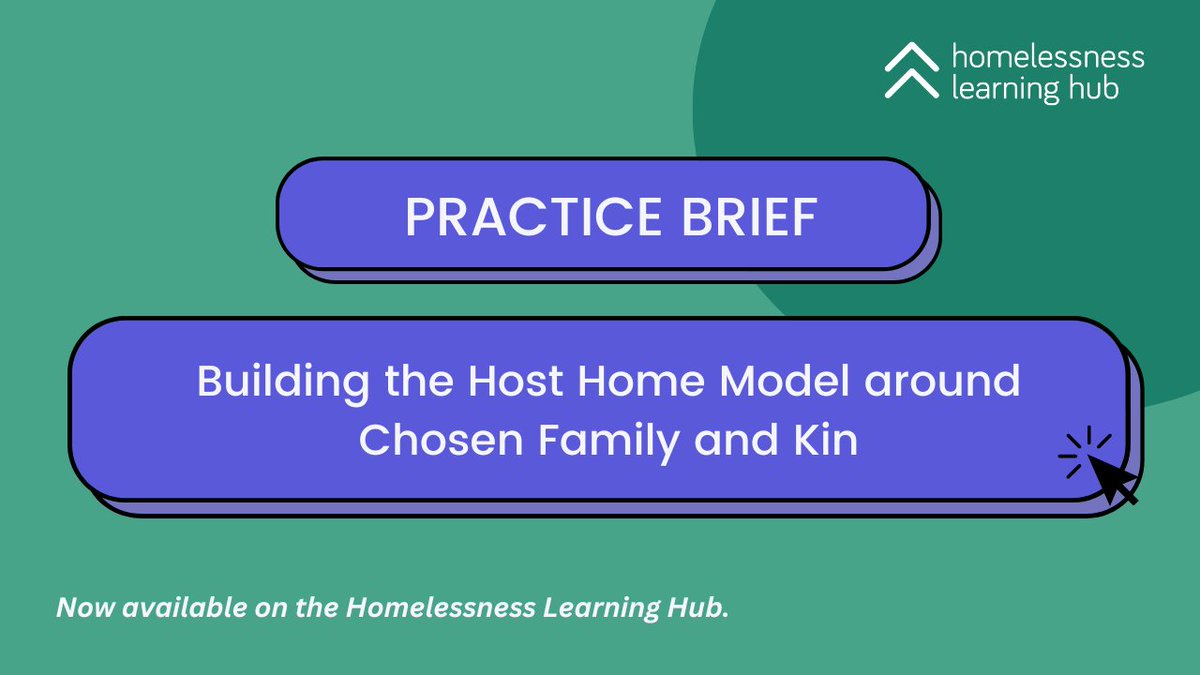 The Host Home model is a home-based alternative to emergency shelter. Host home programs partner with community members who provide housing for a young person at risk of or experiencing homelessness. Learn more: bit.ly/4cHITMU