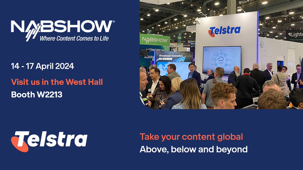 Attending the upcoming @NABShow? Don't forget to visit our booth to find out how we can take your content global. Request a meeting with us at the show here: ow.ly/XJPc50R7NwF #Media #Broadcast #Industry #Global #NAB2024