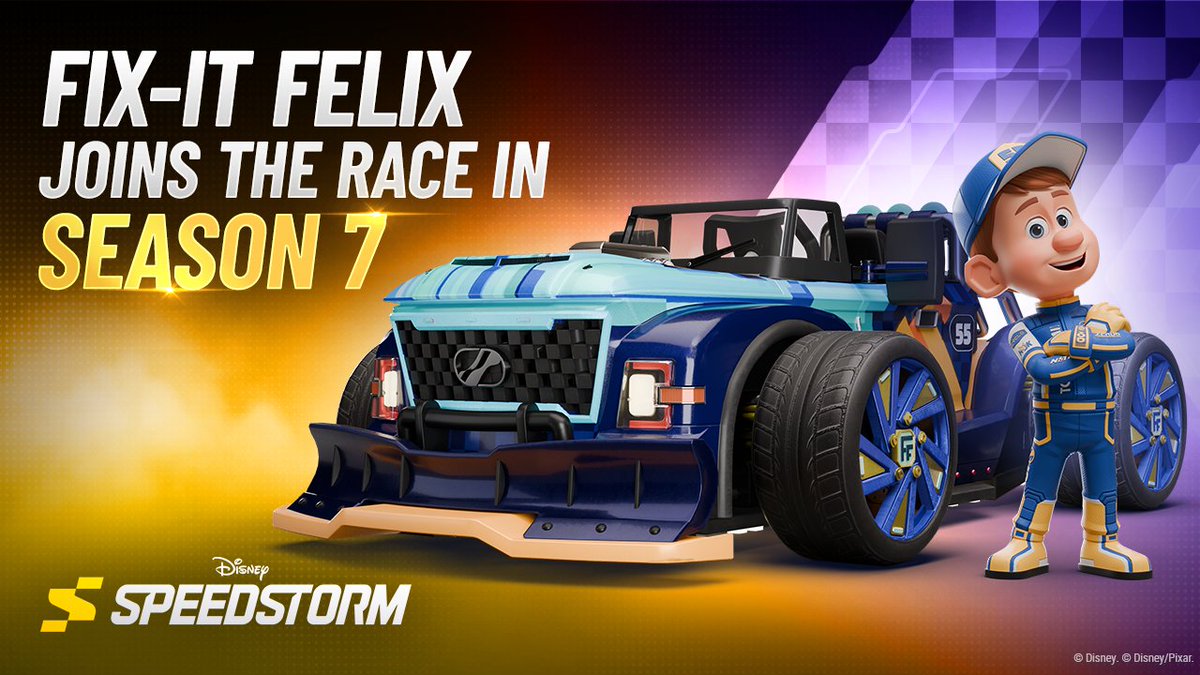 SpeedstormFR's tweet photo. Bien sur, Felix Fix Junior sera présent pour réparer les erreurs de Ralph 😎 https://t.co/GdTHvyxJhK
