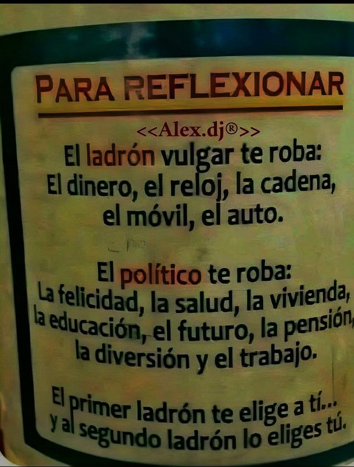 d345854's tweet photo. #BuenosDias #BuenJueves 🫶.

Cruel pero cierto 😡🤷. https://t.co/1eeu6kawc1