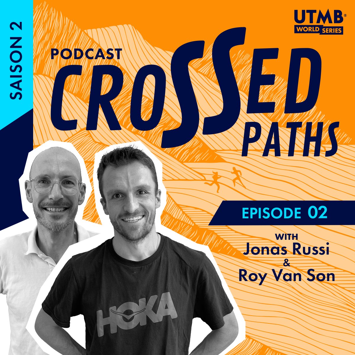 Guess who Jonas Russi trains with the most. The answer in our new episode of #CrossedPaths podcast, Jonas, Elite Swiss 🇨🇭 runner, winner of the @LavaredoUT 2023, chats with Roy van Son, a passionate Dutch runner based in Zurich. Listen now 👉 utmb.world/media/podcasts #UTMBWorld