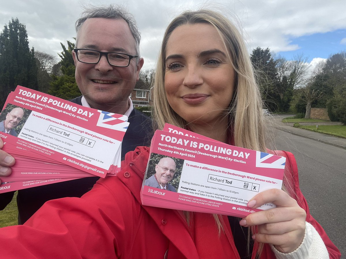 Round no 4 for the Desborough ward by-election. Thanks for joining @LeeBarronLabour