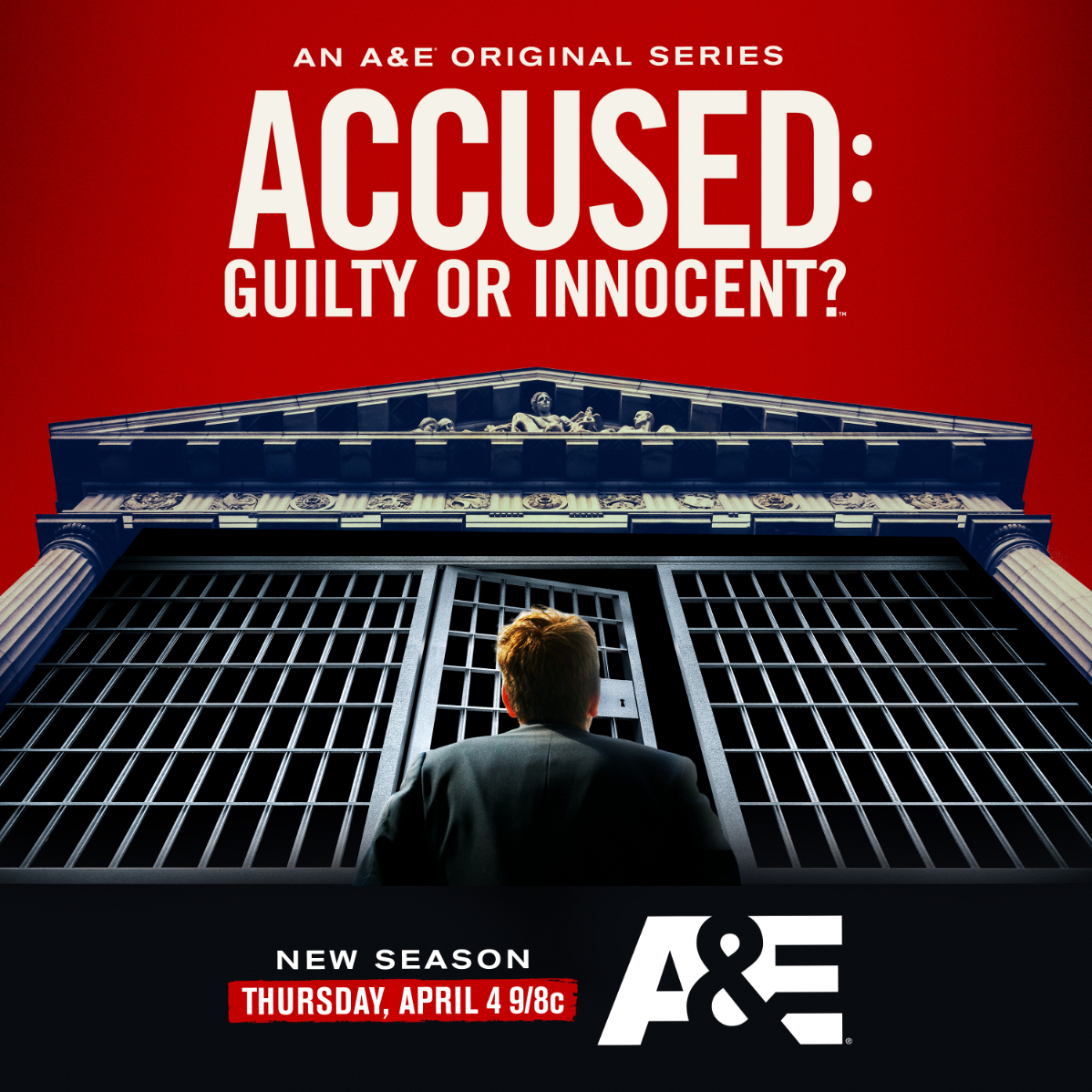 A new season of Accused: Guilty or Innocent premieres Thursday, April 4th at 9/8c on @AETV 🧑‍⚖️