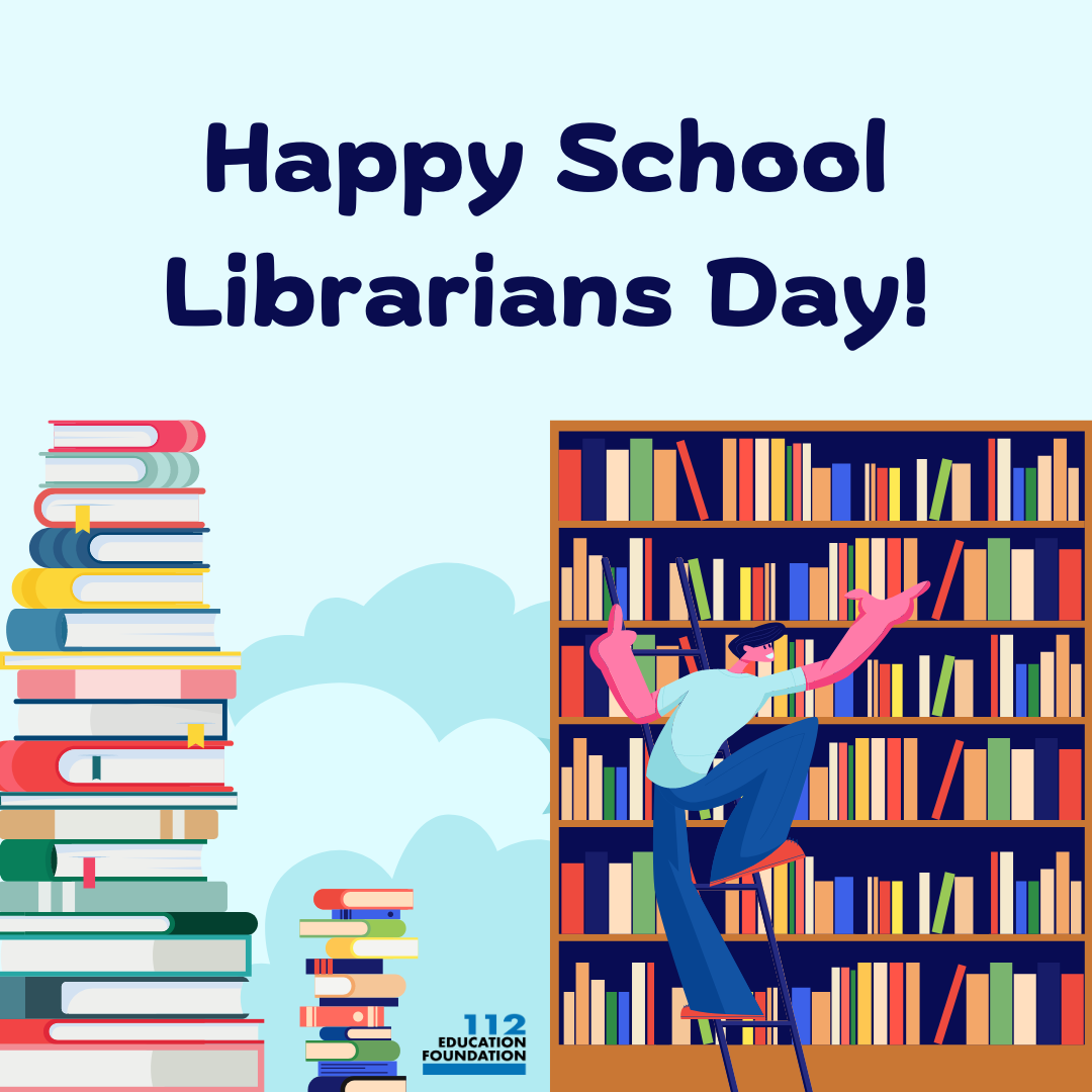 We have the best librarians in <a href="/NSSD112/">North Shore SD 112</a>! We are grateful for our partnership. Thank you for everything you do to support our programming throughout the year. <a href="/sbehn873/">Susan Behn</a> <a href="/HelenWeiss1/">Helen Weiss</a> <a href="/LibraryLau/">Erin Lau</a> <a href="/Eagle_Librarian/">Mrs. Farrell</a> <a href="/kgrostLibrarian/">Make mistakes, get messy!</a> <a href="/OTLibrary/">Oak Terrace Library</a> <a href="/mrshalesreads/">Emily Hales</a> <a href="/wtwildcats/">rvillanueva</a>