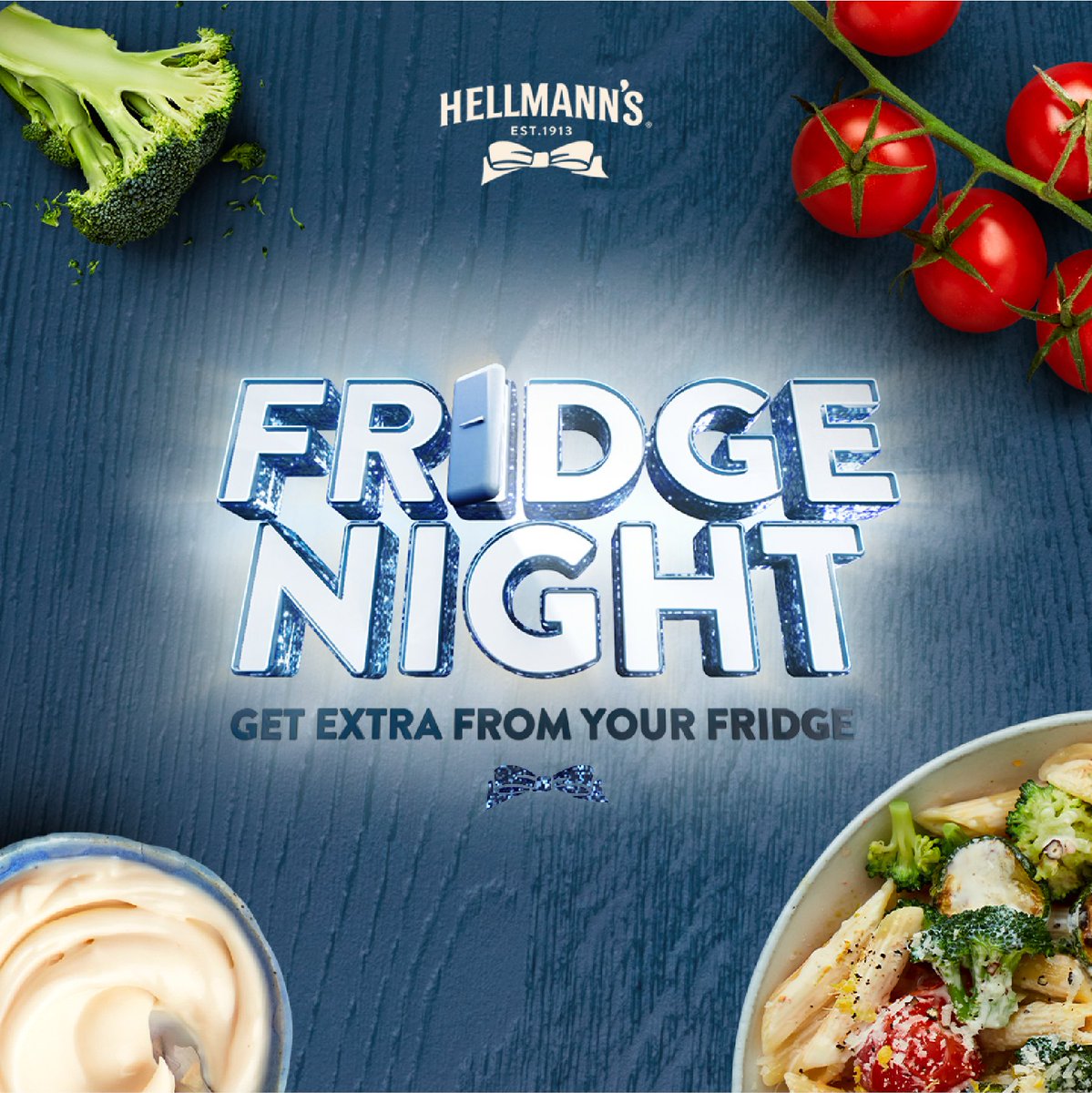 It's #FridgeNight! Hellmann’s is a big-time Food Waste Hero💪, offering tons of resources for making delicious new meals out of your leftovers. Let them help you @beafoodwastehero, one #FridgeNight at a time! 

#FWPW #foodwastepreventionweek #hellmanns