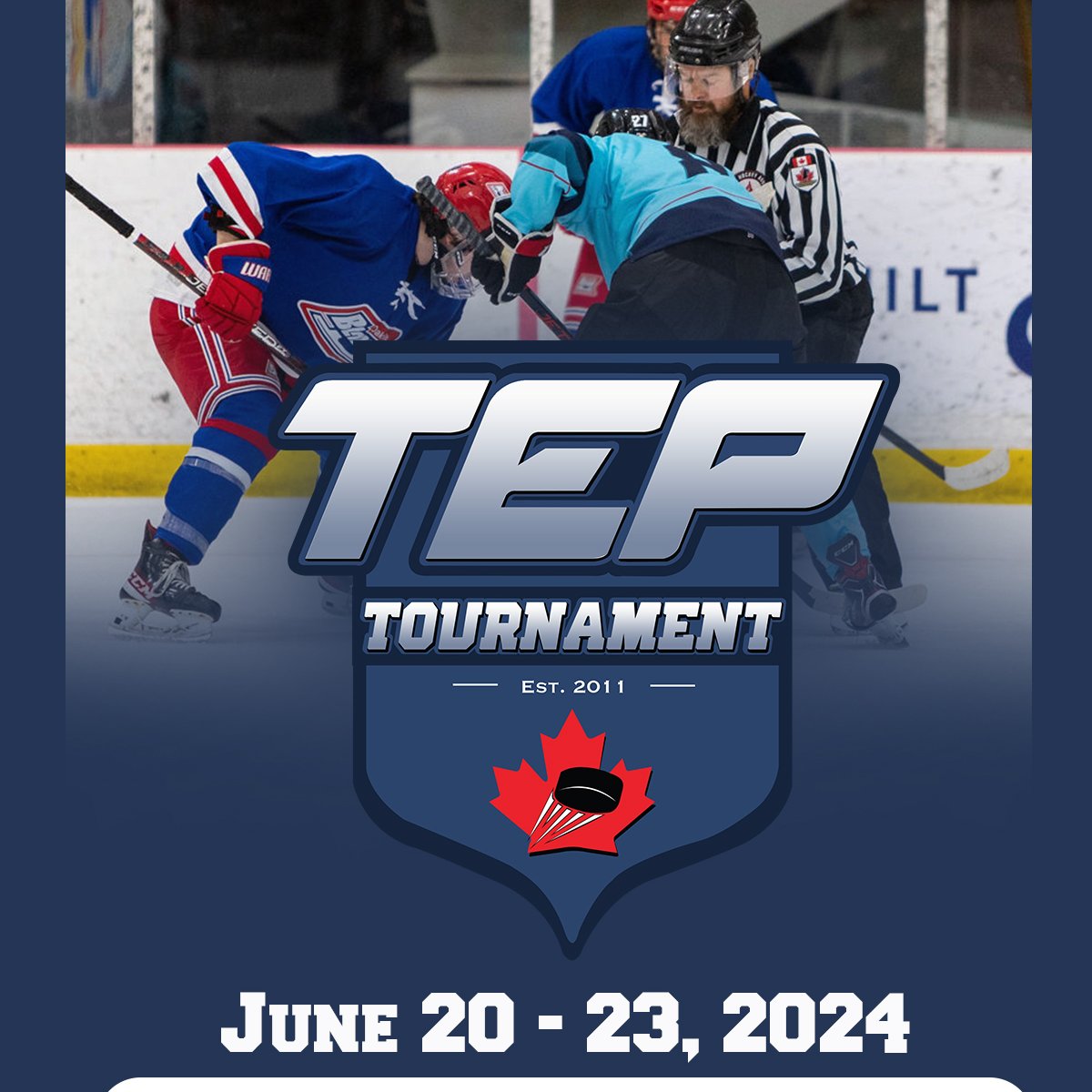 March winds and April showers
Make way for sweet May flowers
And then comes June...

The TEP Tournament is soon! 😉

#HockeyLyrics