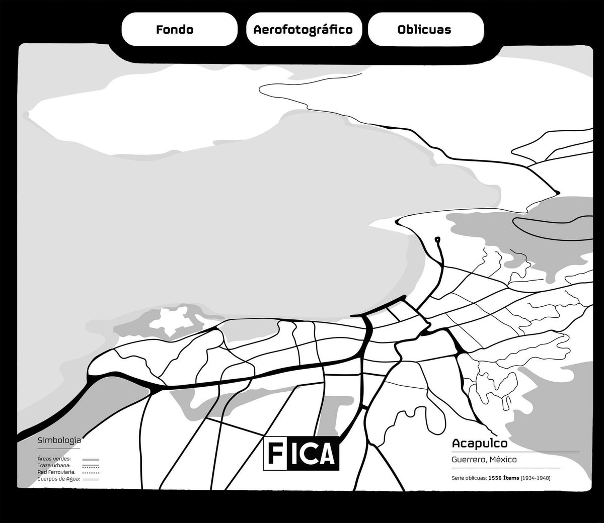 ICAMexico's tweet image. Entre 1934 y 1990, la Compañía Mexicana Aerofoto completó más de mil 600 obras del estado de Guerrero con vuelos en específico sobre la bahía y costera de Acapulco. Consulta las colecciones digitalizadas en #CODIFICA #AcervoHistórico fundacion-ica.org.mx/colecciones_di…