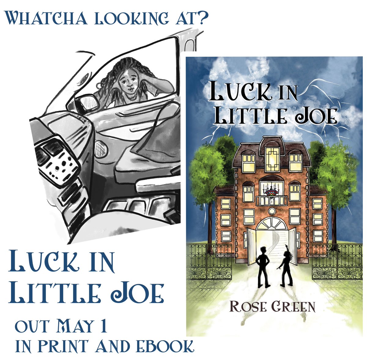 Follow the adventures of Shiloh as she tries to break the grip a curse has on her family and reclaim the luck they once had. Luck in Little Joe, coming May 1 in print and ebook. books2read.com/luckinlittlejoe

#middlegradefantasy #middlegradeadventure #middlegradefiction
