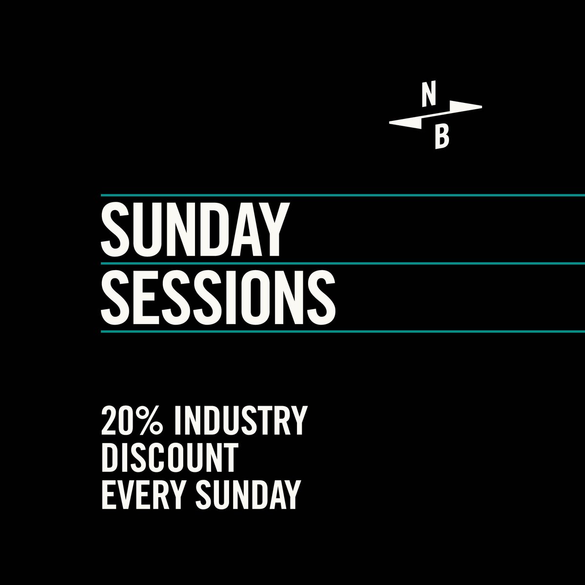 Psssst... 20% industry discount on Sunday's at Springwell, pass it on* *show your recent payslip to redeem