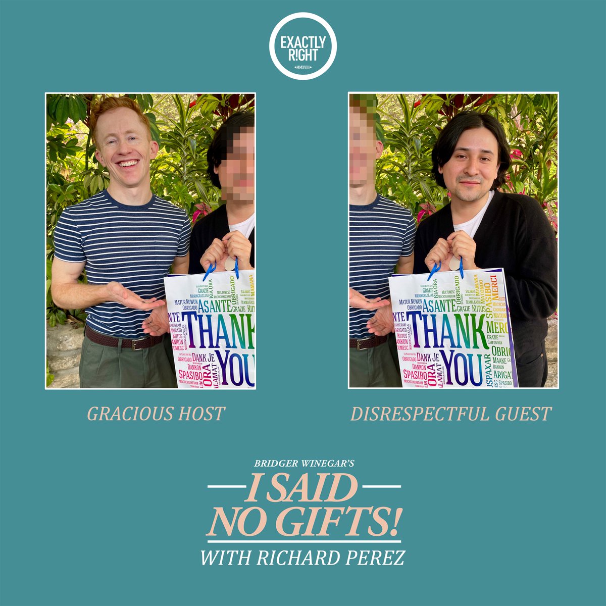 Hello, here is a new episode of I Said No Gifts! with the outstanding Richard Perez, please enjoy podcasts.apple.com/us/podcast/i-s…