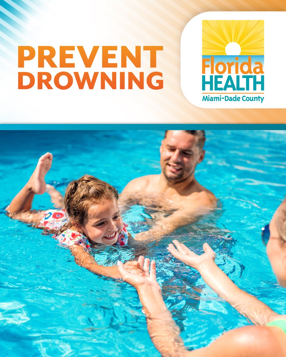 Whether at the pool or beach, prioritize water safety to prevent accidents & drownings. Drowning happens in seconds and is often silent. Learn more about water safety at watersmartfl.com